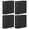 4 Packs: 5 ct. (20 total) 16" x 20" Black Super Value Canvas by Artist's Loft®